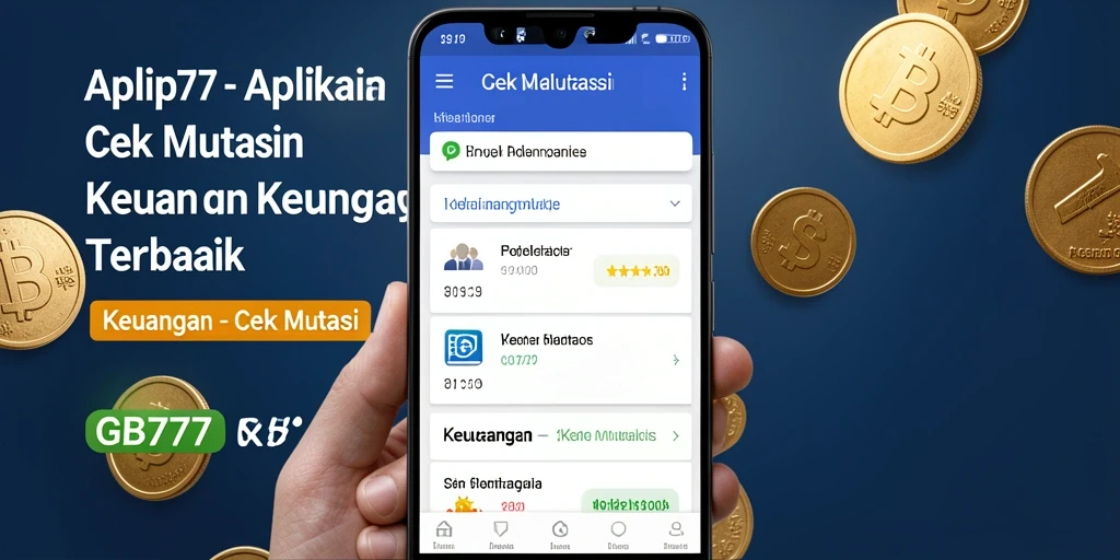 Tampilan utama GB777 dengan fitur Cek Mutasi yang informatif.