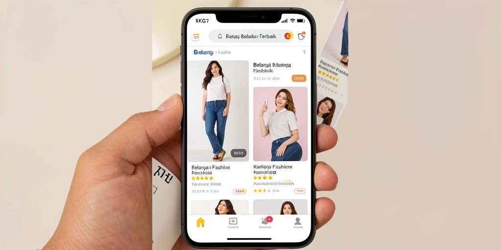 Tampilan antarmuka aplikasi RKGG yang menarik dan user-friendly.