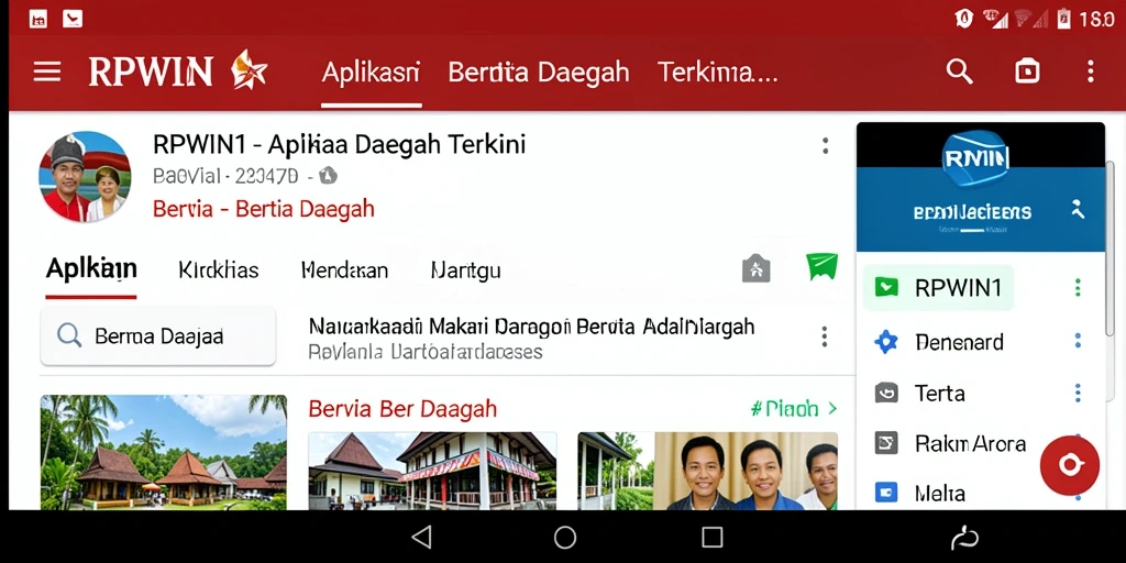 Tampilan antarmuka RPWIN1 yang menarik dan informatif.