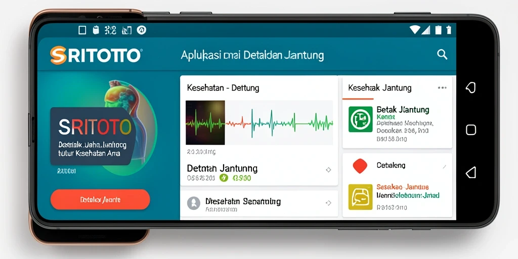 Tampilan utama SRITOTO dengan intuitif dan informatif untuk kesehatan jantung.