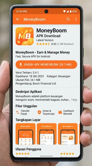 Panduan Unduh dan Instal APK moneyboom untuk Android
